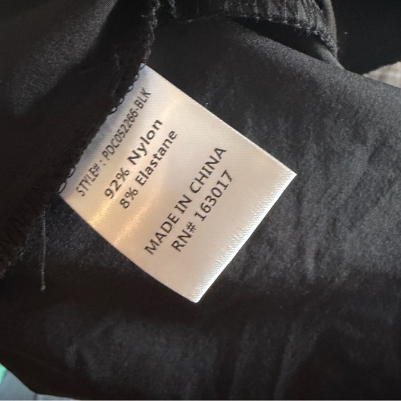 🖤 Princess Polly Black Parachute Pants Size 6 Adjustable Hem Utility in BLACK - Picture 15 of 15